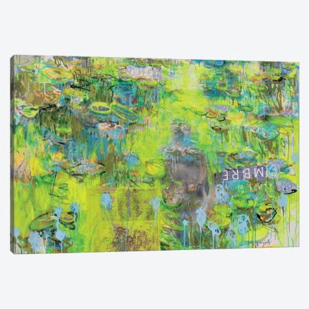 A L'Ombre De Monet (In The Shadow Of Monet) Canvas Print #WSL246} by Wayne Sleeth Canvas Print