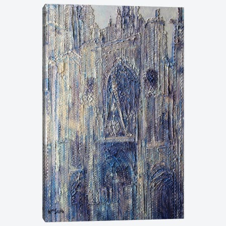 Rouen Cathedral In Lace No.7 Canvas Print #WSL251} by Wayne Sleeth Canvas Print