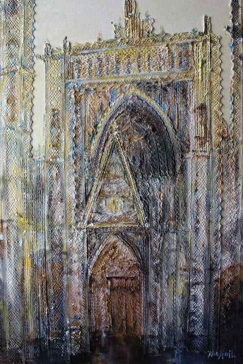 Rouen Cathedral In Lace No.10