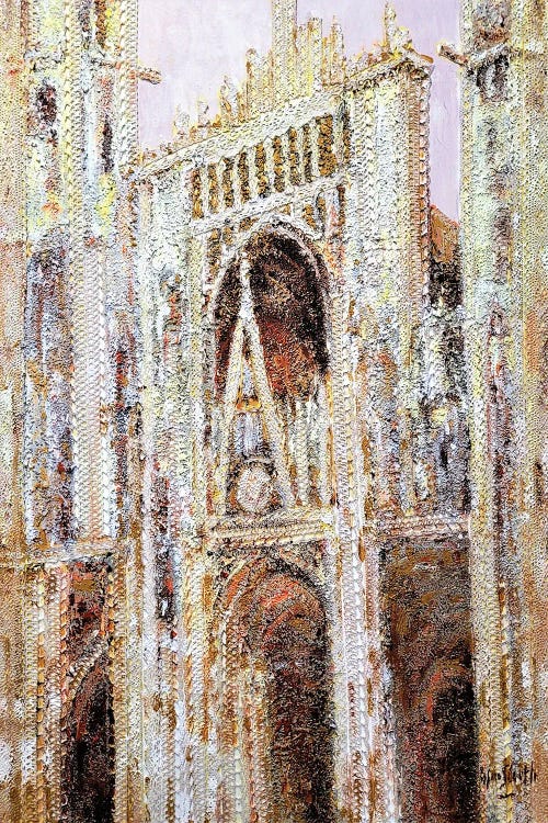 Rouen Cathedral In Lace No.11