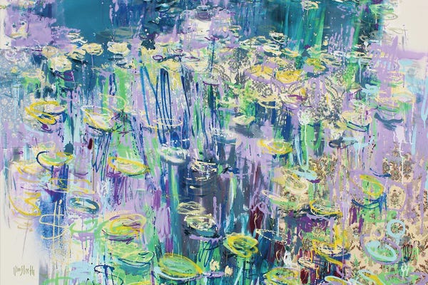 Water Lilies Collection: Grande Giverny by Wayne Sleeth