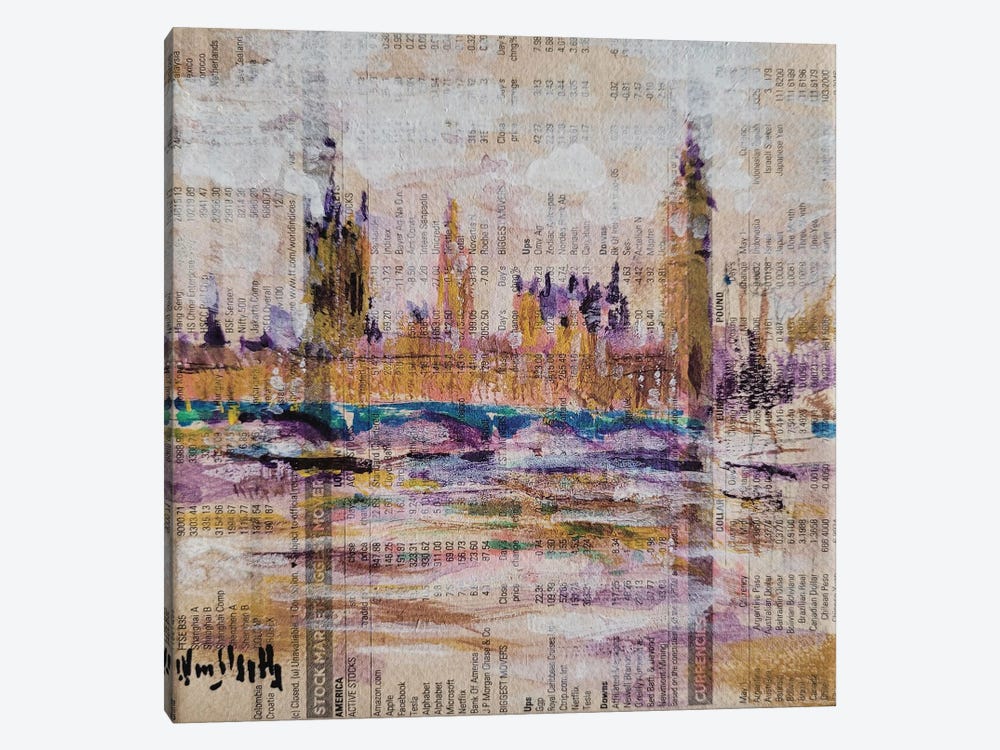 Westminster, Inflation by Wayne Sleeth 1-piece Canvas Art
