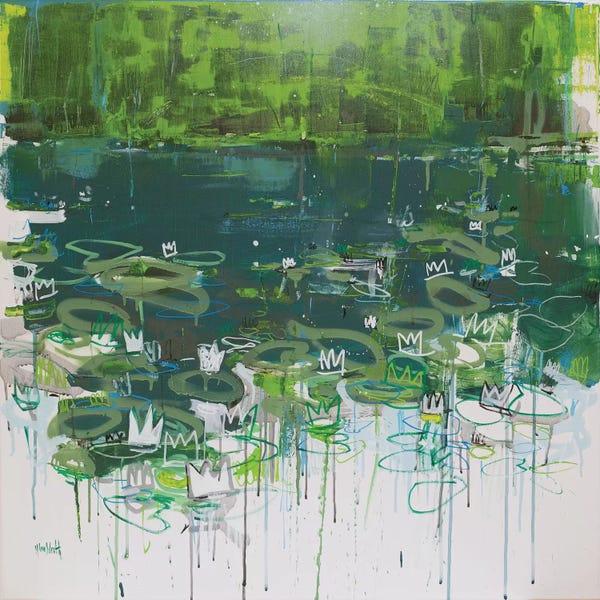 Water Lilies Collection: No. 36 by Wayne Sleeth