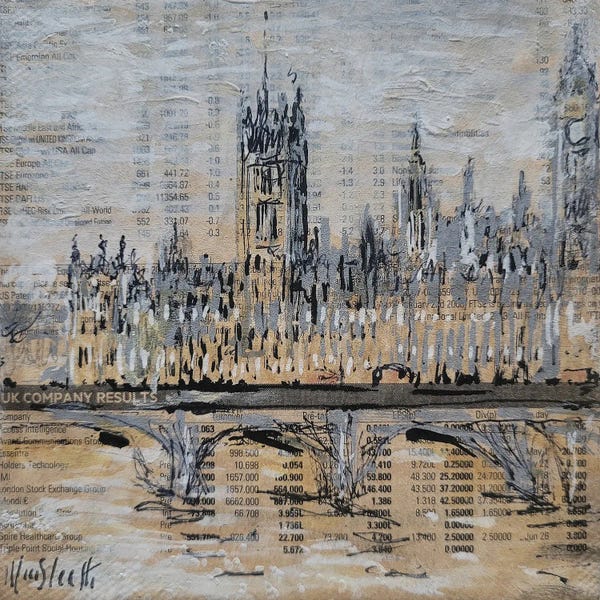 Westminster From The Tahmes, London