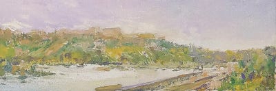 Canvas Print: Ehrenbreitstein On The Rhine by Wayne Sleeth - thumbnail