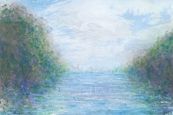 Wayne Sleeth: On The River by Wayne Sleeth