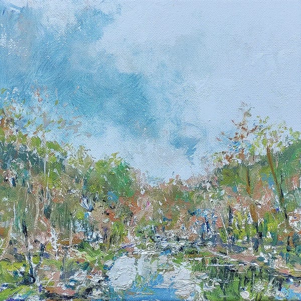 Wayne Sleeth: French River, Vosges by Wayne Sleeth