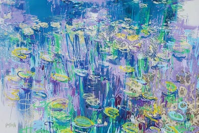 Canvas Print: Grand Giverny by Wayne Sleeth - thumbnail