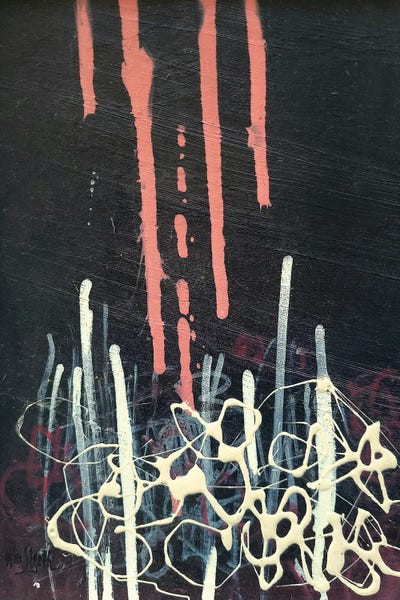 Canvas Print: Broken Flowers In The Dark by Wayne Sleeth - thumbnail