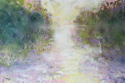 Canvas Print: Impressionist Riverscape by Wayne Sleeth - thumbnail