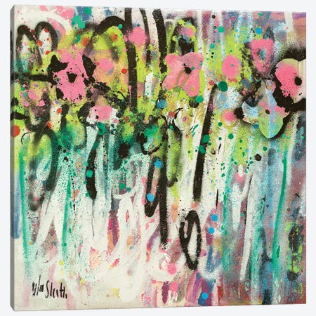 More Broken Flowers Canvas Print #WSL69} by Wayne Sleeth Canvas Art