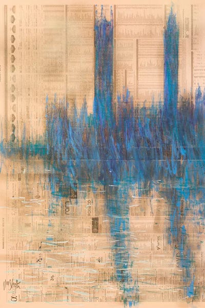 Artists Like Monet: Westminster, Blues No. 1 by Wayne Sleeth