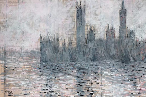 Artists Like Monet: Westminster, Gray by Wayne Sleeth