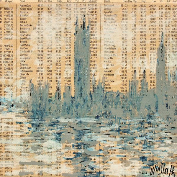 Artists Like Monet: Westminster, Silver by Wayne Sleeth