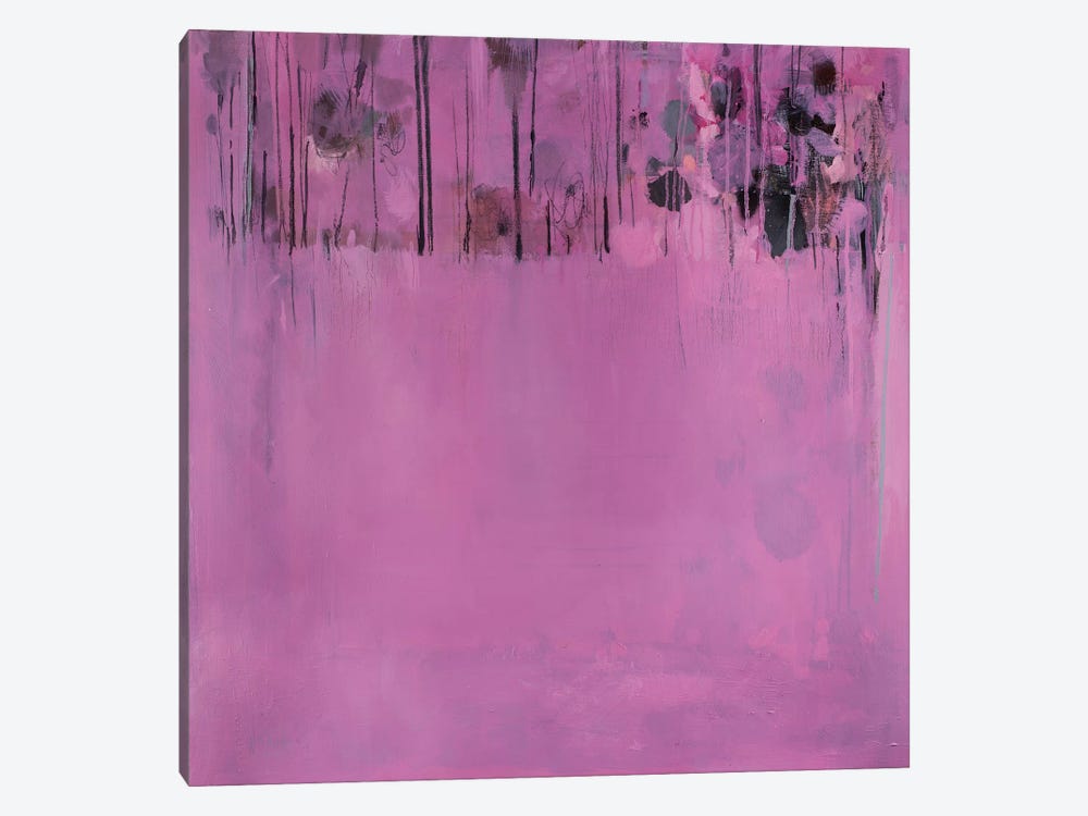 Composition In Pink by Wayne Sleeth 1-piece Canvas Print