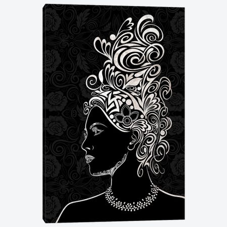 Beauty & Grace in Black & White Canvas Print #WSS1} by 5by5collective Canvas Art