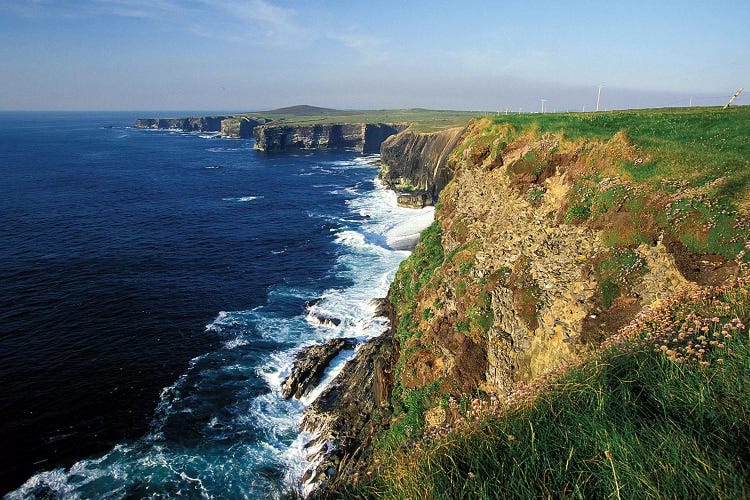 Ireland, County Clare. Kilbaha Bay, Loop Head