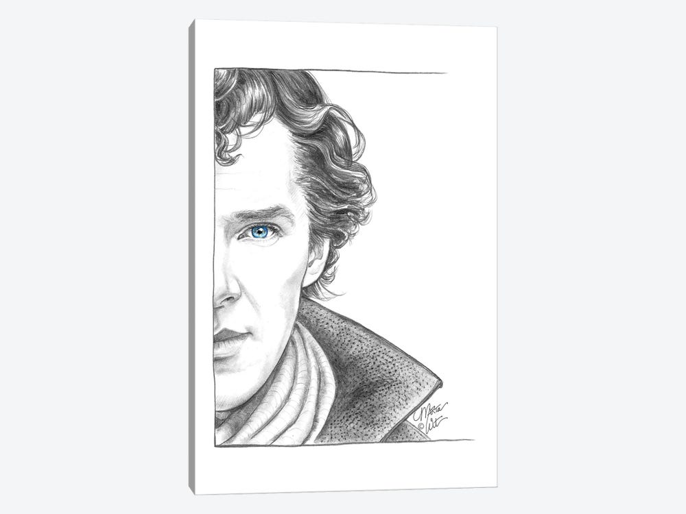 Sherlock by Marta Wit 1-piece Canvas Art