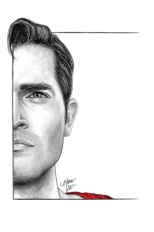 Superman by Marta Wit wall art