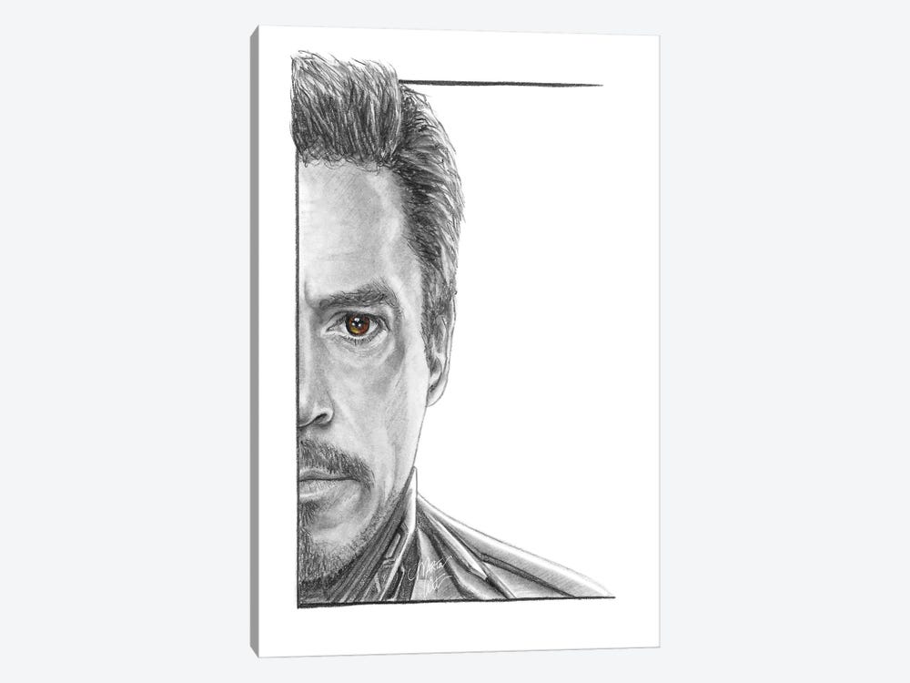 Tony Stark End Game by Marta Wit 1-piece Canvas Print