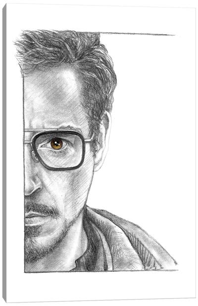 Tony Stark Infinity War Canvas Art Print - Marta Wit