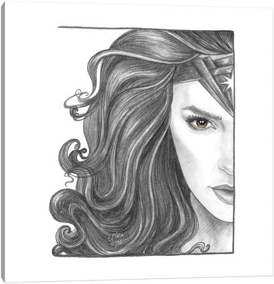 Wonder Woman Canvas Art Print - Marta Wit