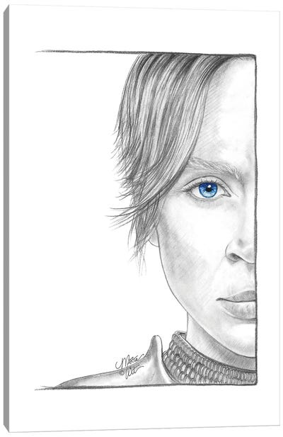 Brienne Of Tarth Canvas Art Print - Game of Thrones