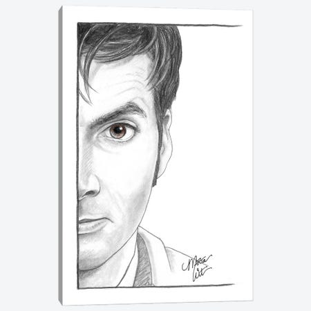 10th Doctor Canvas Print #WTM1} by Marta Wit Canvas Wall Art