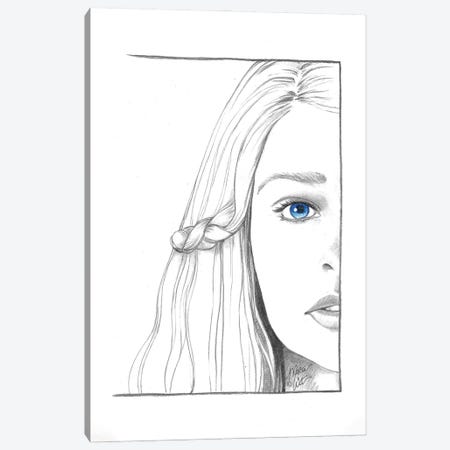 Daenerys Canvas Print #WTM25} by Marta Wit Canvas Print