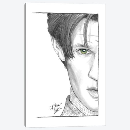 11th Doctor Canvas Print #WTM2} by Marta Wit Canvas Art
