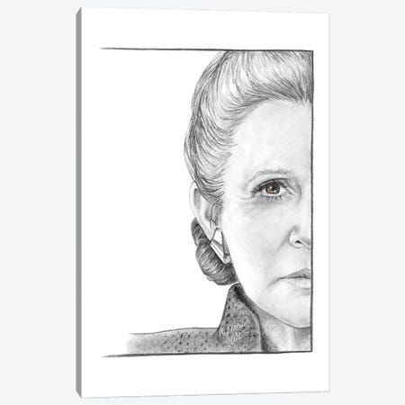 General Leia Canvas Print #WTM40} by Marta Wit Canvas Artwork