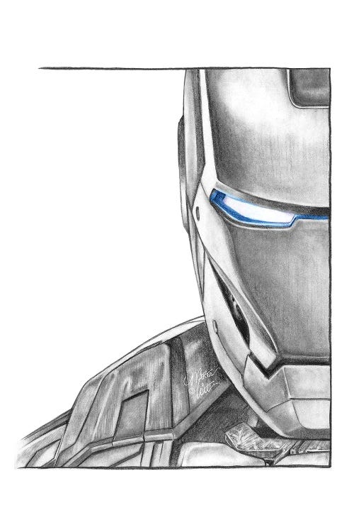 Iron Man by Marta Wit wall art