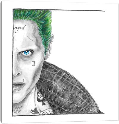 Joker Canvas Art Print - Marta Wit