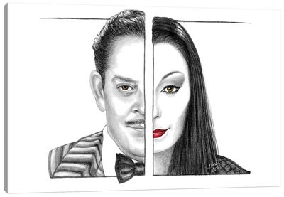 Addams Canvas Art Print - For Your Better Half