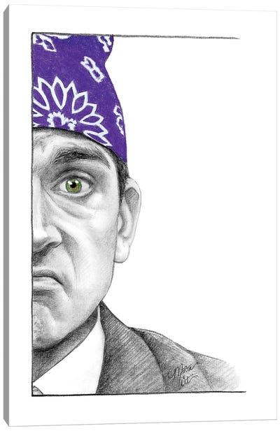 Prison Mike Canvas Art Print - The Office