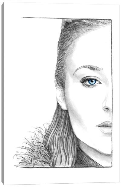 Sansa Canvas Art Print - Sansa Stark