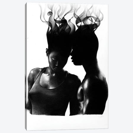 Twin Flame Canvas Print #WTV15} by William Toliver Canvas Print