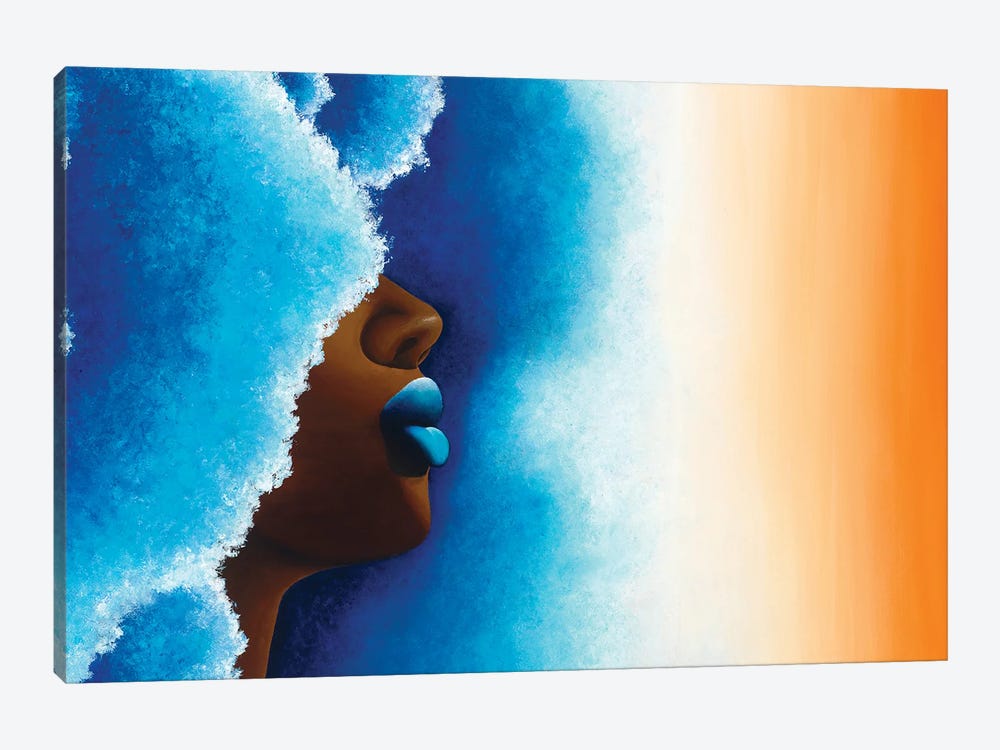 Tangerine Dreams by William Toliver 1-piece Canvas Art