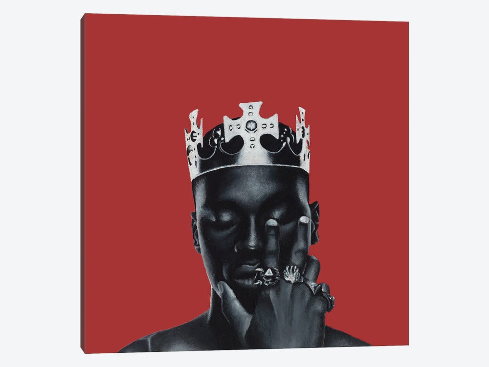 King by William Toliver 1-piece Canvas Print