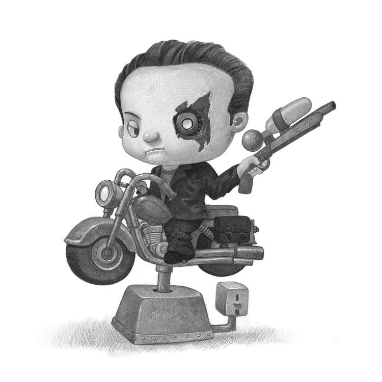 Baby Terminator by Will Terry wall art