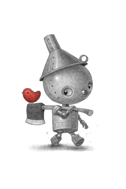 Baby Tin Man by Will Terry wall art