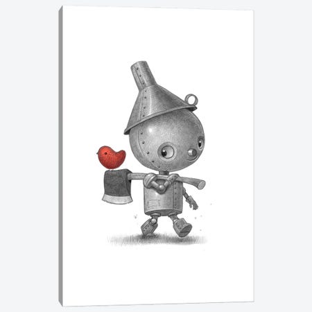 Baby Tin Man Canvas Print #WTY103} by Will Terry Canvas Wall Art