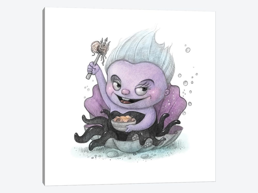 Baby Ursula by Will Terry 1-piece Canvas Art Print