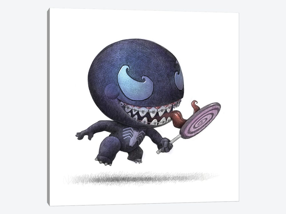 Baby Venom by Will Terry 1-piece Canvas Wall Art