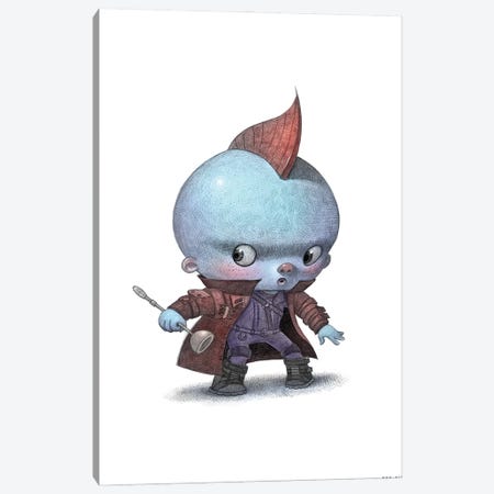 Baby Yondu Canvas Print #WTY114} by Will Terry Canvas Artwork