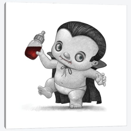 Dracula Canvas Print #WTY131} by Will Terry Canvas Print