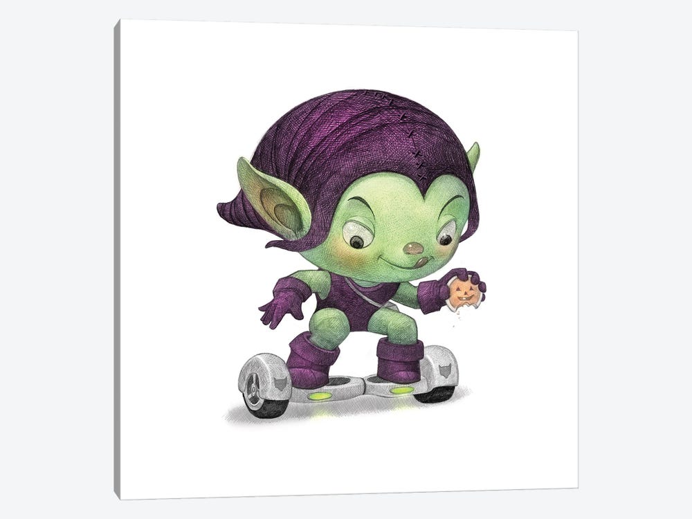Green Goblin by Will Terry 1-piece Canvas Art