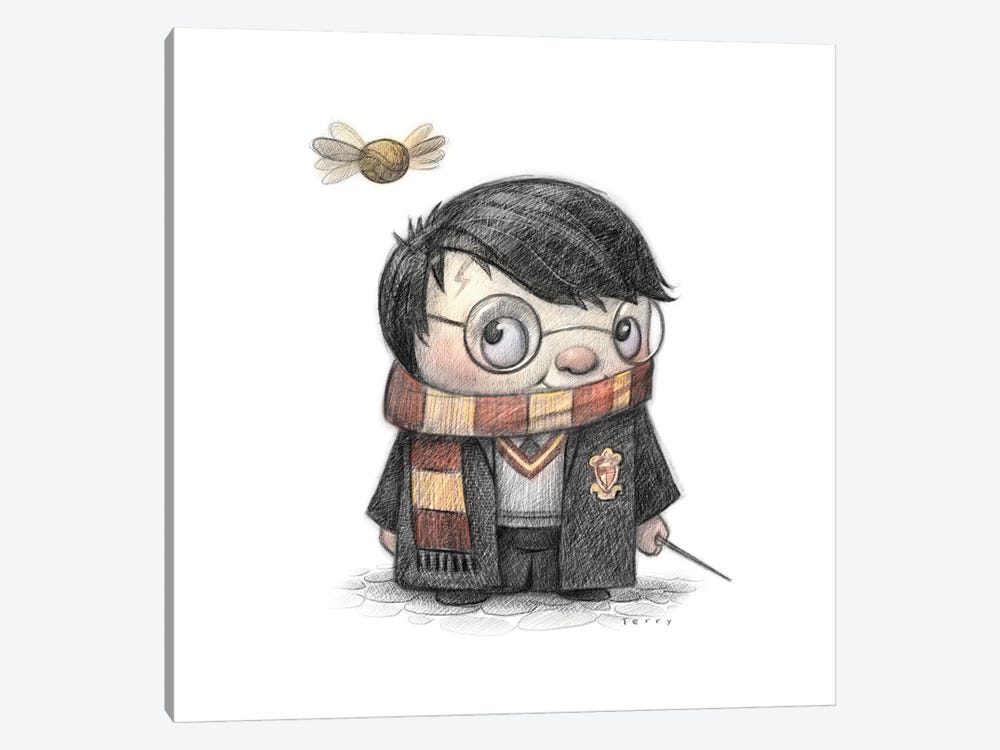 Harry Potter by Will Terry 1-piece Canvas Print