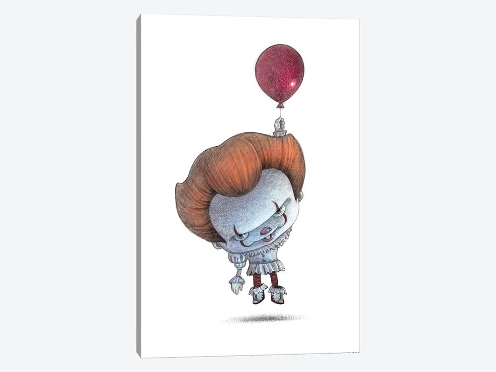 Pennywise by Will Terry 1-piece Canvas Wall Art