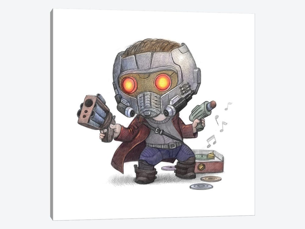 StarLord II by Will Terry 1-piece Canvas Print